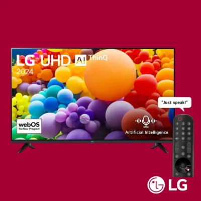 LG TV UHD 65 Inch UT73 4K Smart TV AI Magic Remote webOS24
