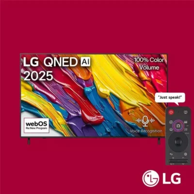 LG TV QNED 65 Inch QNED82A6A 4K Smart TV AI Magic remote webOS25