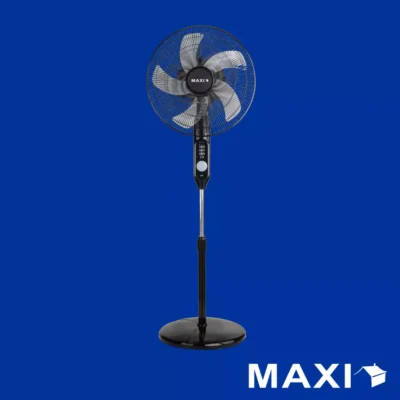 Maxi Standing Rechargeable Fan 18 inch Black (45AC-KYS)