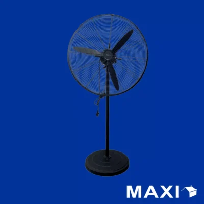 Maxi Standing Industrial Fan 26 inch Black (KFS-650)