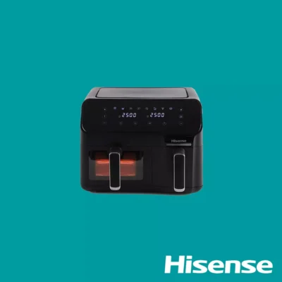 Hisense Air Fryer 8.8L 2700W Dual Basket (H09AFBK2S5)