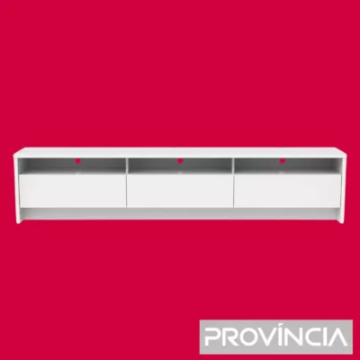 Provincia Aspen TV Stand 2.20m Branco Fosco (White Matte)