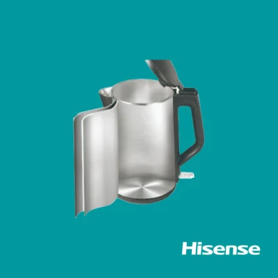 Hisense Kettle 1.5L Double Wall Black 2200W (HK15DWBK)